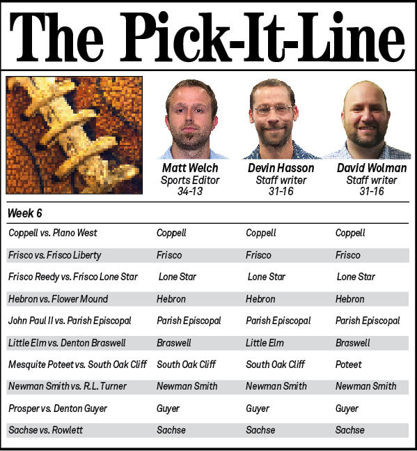 Pick It Line Week 6